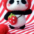 thumbnail image 4 of Kit Needle Felting Kit DIY Handmade Wool Pedant Materials Cartoon Panda Shape for Beginners, 4 of 5