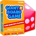 thumbnail image 1 of Juego gigante al aire libre QUOKKA para niños de 8 a 12 años con dados gigantes y 250 Chal., 1 of 1