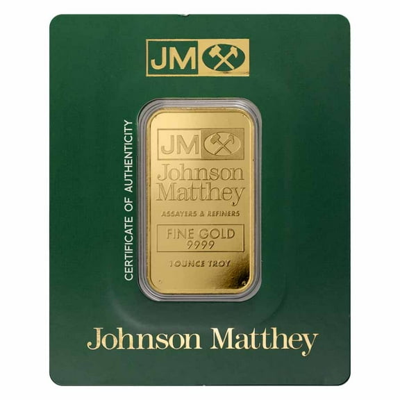1 oz Gold Bar - Johnson Matthey (In Assay)