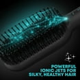 thumbnail image 3 of Revamp Progloss Deepform Ceramic Straightener Brush – Ionic Anti-Frizz Straightening Brush – Ceramic Infused with Progloss Oils for Frizz-Free Shine – Auto-Off & 9’ Swivel Cord, 3 of 7