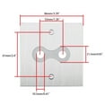 thumbnail image 3 of AOOOWER Surround Sound Home Theater Speaker Banana Plug Binding Post Wall Plate, 3 of 12