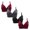 Wine, variant on Lisbinx Comfortable Bras for Women 4pc Woman's Lace Flower Gathered Together Large Size Daily Bra Underwear No Rims Seasonal Discounts