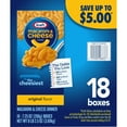 thumbnail image 6 of Kraft Original Macaroni & Cheese Dinner, 18 ct Pack, 7.25 oz Boxes, 6 of 8
