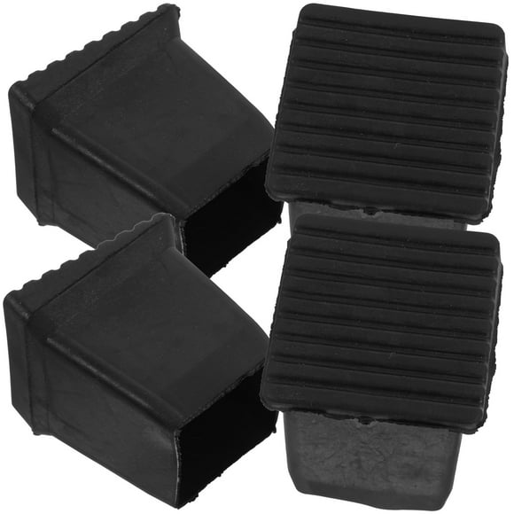 4 protectores antideslizantes para pies de escalera extensible, protectores de seguridad.