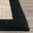 thumbnail image 7 of Mainstays  Farmhouse Faux Sisal Indoor Runner Rug, Black, 2'6" x 8', 7 of 7
