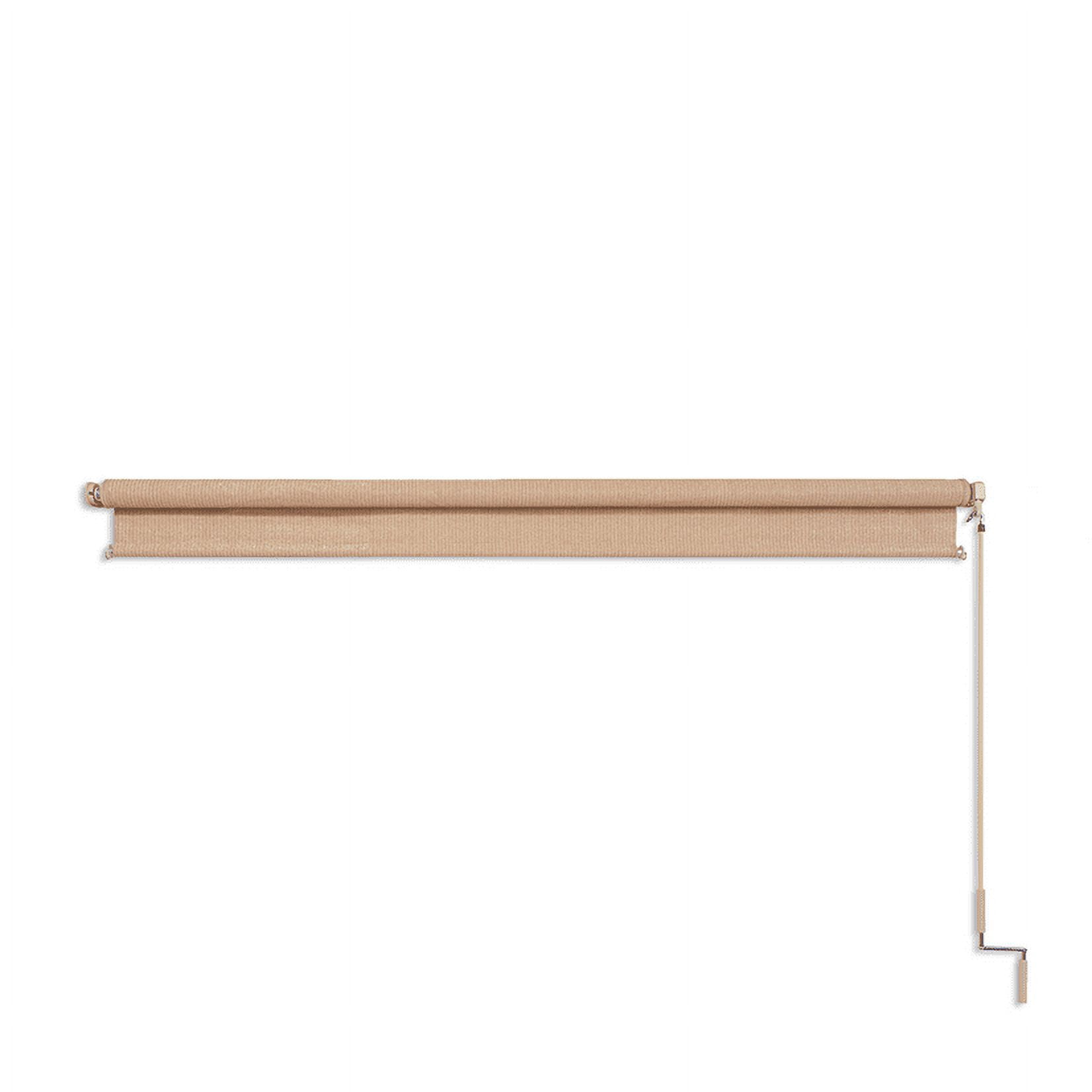 Coolaroo Wand Operated Outdoor Roller Shade; 90% UV Block, 6' x 6', Southern Sunset