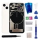 thumbnail image 1 of Reemplazo de cristal trasero ZNZHKR para iPhone 14 de 6.1 pulgadas Starlight, 1 of 7