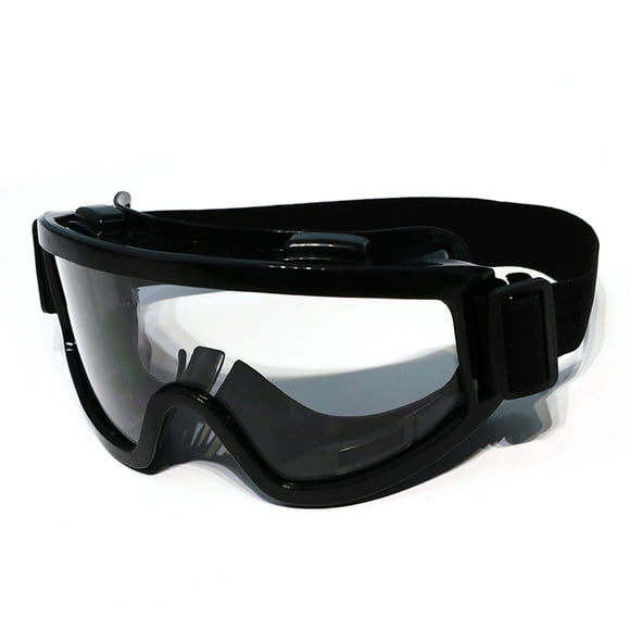 "Adjustable Safety Goggles with Nose Support - Lightweight & Comfortable for Indoor/Outdoor Work, Fits Over Glasses"