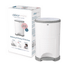 Dekor Mini Hands-Free Diaper Pail | White