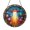 Acrylic 3.5 Inch, variant on Alien UFO Acrylic Window Hanging – Colorful Cosmic Art