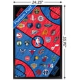 thumbnail image 3 of NBA League - Logos 22 Wall Poster, 22.375" x 34" Framed, 3 of 6