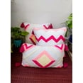 thumbnail image 3 of Maplepad Embroidered Cushion Cover Lumbar Pink 12"X20" PK2, 3 of 3