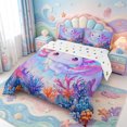 thumbnail image 2 of Manfei Funny Axolotl King Size Comforter Sets,Cute Aniaml Salamander Comforters King Size,Polkadot Reversible,3 Pieces,1 Comforter and 2 Pillowcases, 2 of 7