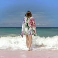 thumbnail image 6 of , Peony Flower Printed Pool Towel Oversized Travel Must Have for The Swimming, , Camping, Summer Cruise Ship Essen, 6 of 8