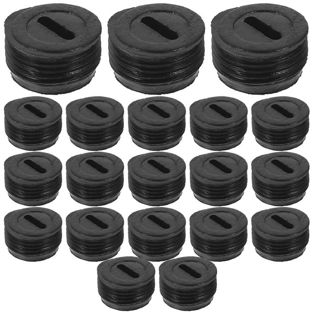 10 pares de cubiertas de escobillas de carbón Tapa de escobillas de motor eléctrico Cubierta de escobillas de carbón de amoladora angular
