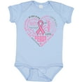 thumbnail image 3 of Inktastic Breast Cancer Awareness Heart Words Boys or Girls Baby Bodysuit, 3 of 5