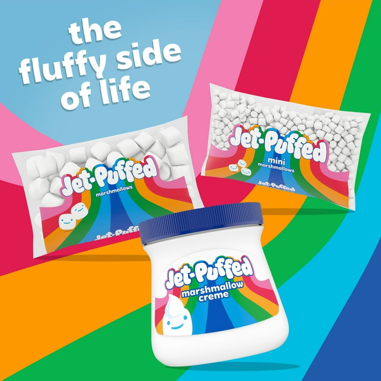 3 pack) Jet-Puffed Marshmallow Creme, 7 oz Jar - Walmart.com