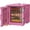 Pink, variant on CAMMOO 82QT Heavy Duty Cooler Chest & Insulated Food Carrier with Wheels, Front-Loading Catering Hot Box Food Warmer for 5 Full-Size Pans (NOT Included), Black