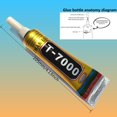 thumbnail image 4 of LIMEI T7000 Multi Function Super Glue for Phone Screen Repair, Clear, 1.7 oz, 4 of 7