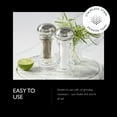 thumbnail image 3 of Cole & Mason Carlisle 5.5" Shaker Set - Salt & Pepper Mills - Kitchen & Home Essentials - Refillable Salt & Pepper Sets - Acrylic Spice Mills, 3 of 7