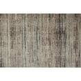 thumbnail image 5 of HomeRoots 12' Ivory Gray And Black Abstract Distressed Runner Rug With Fringe, 5 of 6