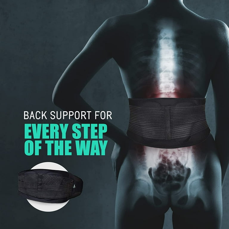  S-5XL Plus Size Back Brace Lumbar Support Belt Men