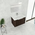 thumbnail image 5 of 30 Inch Bathroom Vanity With Resin Sink,Soft Close Doors,Float Mounting Design, 5 of 27