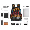 thumbnail image 4 of Balery Not All Who Wander Are Lost Hiking Mochila Ligera para Hombres y Mujeres – Resistente y Impermeable, Ideal para la Escuela, el Trabajo, los Viajes y el Uso Diario, 4 of 7