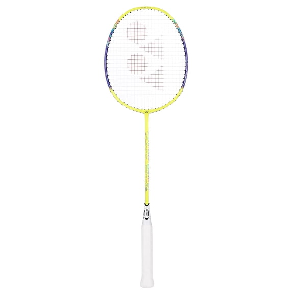 Yonex Graphite Badminton Racquet NANOFLARE 002 CLEAR, Colour - Yellow, Grip Size - 4 1/2 Inches