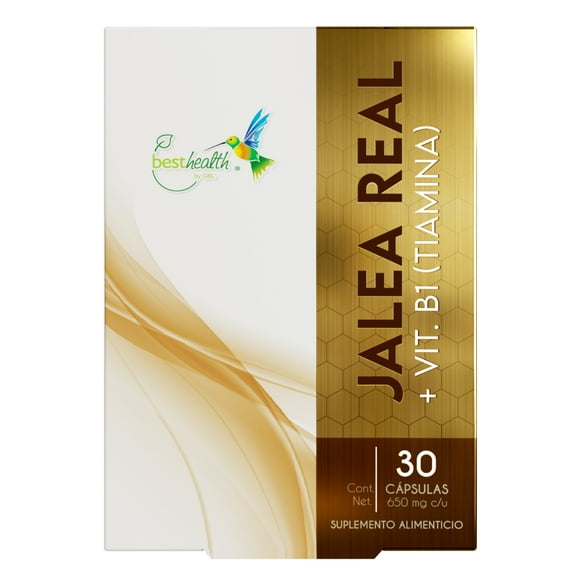 Cápsulas Suaves BEST HEALTH Jalea Real y Tiamina