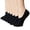 A-Black114, variant on WMNTST Womens No Show Socks 3 Pairs Non Slip Sweat Absorbing Flat Liner Sock Low Cut Daily Boat Socks