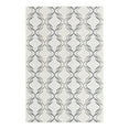 thumbnail image 3 of Unique Loom Outdoor Trellis Collection Area Rug - Parmaklik (4' x 6' Rectangle Ivory/Navy Blue), 3 of 7