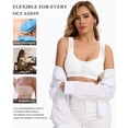 thumbnail image 6 of MANIFIQUE Posture Corrector Bra for Women Front Closure Bra Full Coverage Non Padded Wirefree, 6 of 7