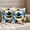 White, variant on Pack of 2 Farmhouse Bees Outdoor Pillow Covers Decorative, Waterproof Pillow Protector, Spring Summer Gray Blue Flowers Blossom Lumbar Throw Pillowcases for Patio Couch Sofa Home Decor 20"x12"