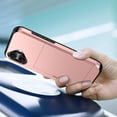 thumbnail image 4 of TECH CIRCLE for iPhone 16 Case 6.1 Inch (2024 Release), Hard Plastic Shell Back Cover Case with Hidden Sliding Card Holder, Slim Fit Thin Lightweight, Protective Solid Color Case, Silver, 4 of 8