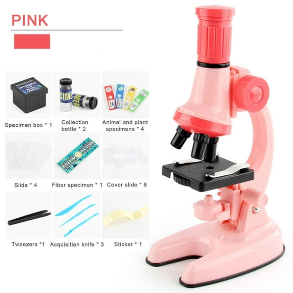 zanvin Kids Toys Clearance,Early Childhood Education Biological Science HD 100X 600X 1200X Microscope Toy Primary School Children's Experimental Equipment