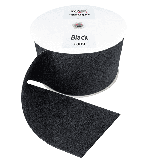 DuraGrip® Brand 6" Black Loop SewOn