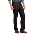 thumbnail image 2 of Pantalones Chinos Americanos IZOD de Corte Slim y Frente Plano para Hombre en Negro, 2 of 6
