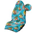 thumbnail image 4 of KUIFORTI Car Flower Car Seat Cover for Front Seats Washable Car Seat Towel Front Seat Covers for Cars, Trucks, SUVs for Gym Workout Beach Hiking Waterproof, 4 of 7