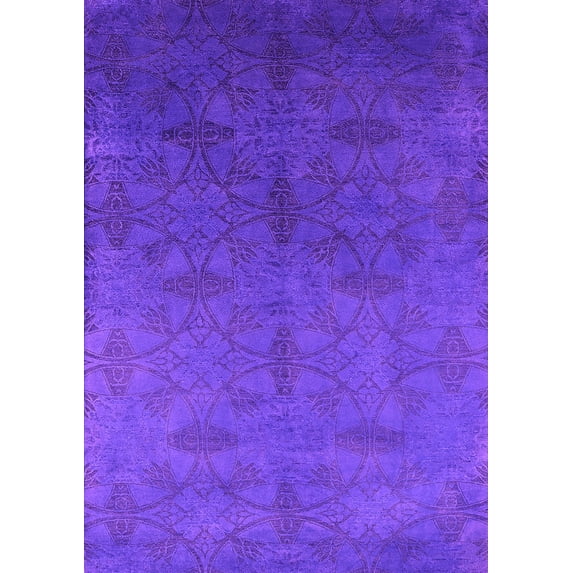 Ahgly Company Indoor Rectangle Persian Pink Bohemian Area Rugs, 7' x 9'