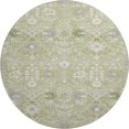 thumbnail image 2 of Addison Rugs Mayfield Premium Machine Washable Traditional Oriental Aloe Round Rug, 8' x 8', 2 of 5
