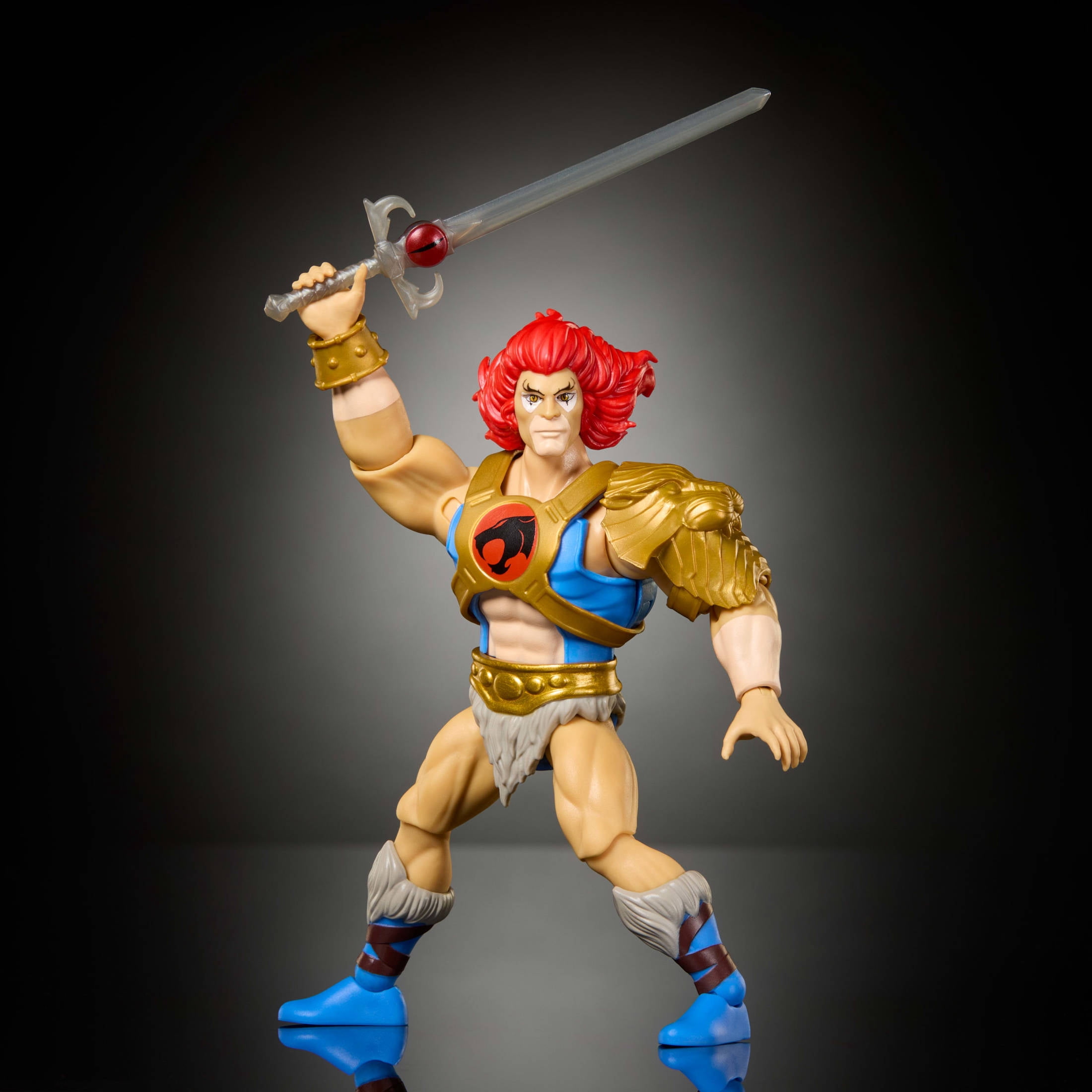 Masters of the Universe Origins & ThunderCats Lion O Action Figure, 1980s Posable Crossover Toy