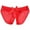 Red, variant on Odeerbi Womens Underwear See Through Thongs Erogenous Lingerie Panties Underpants Blue