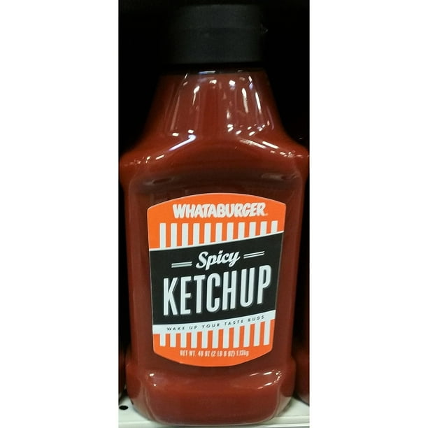 Whataburger Spicy Ketchup 40 oz (Pack of 2)