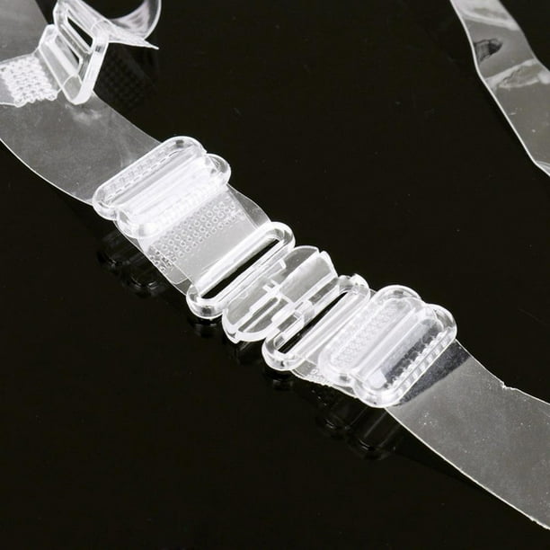 SALE!!! Clear transparent plastic bra strap 3pcs