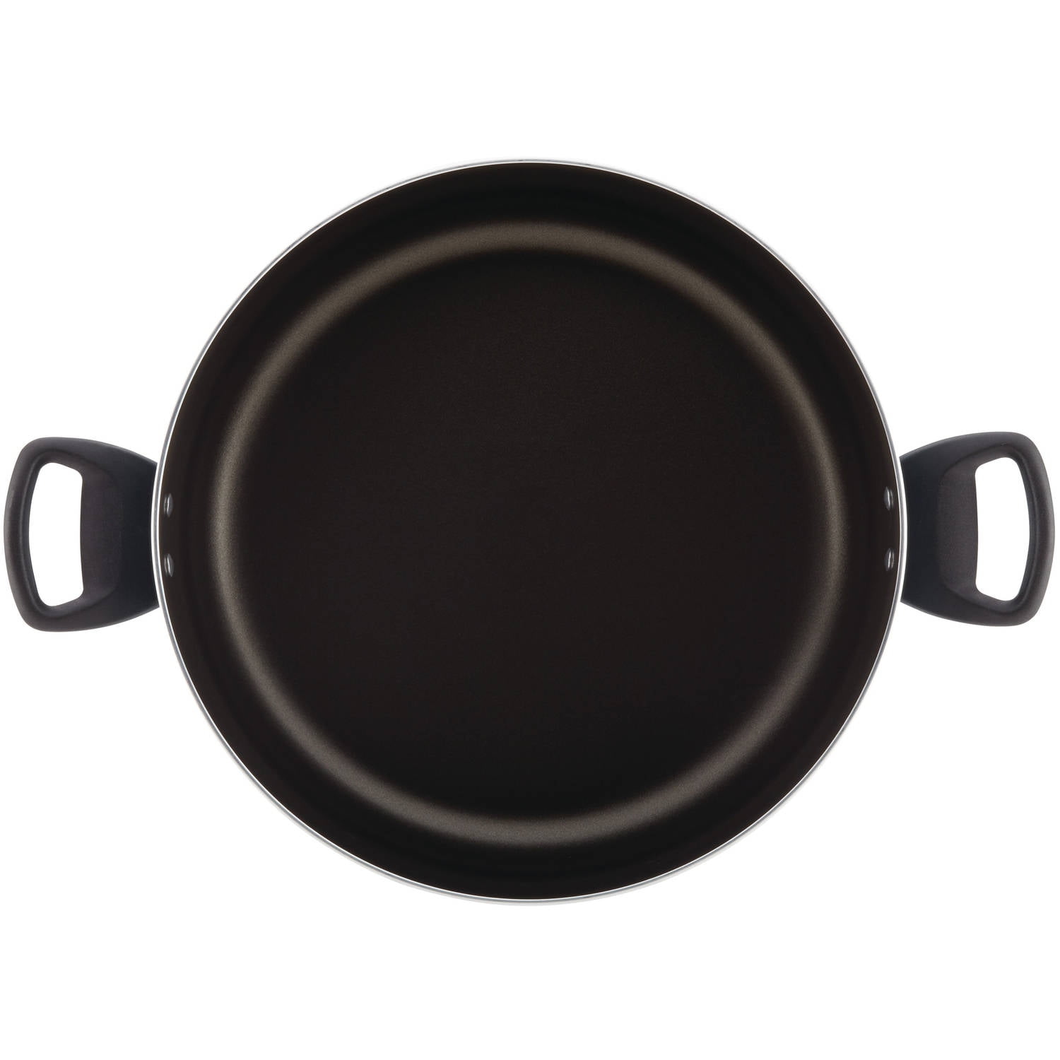 Farberware Covered Stockpot, Black, 10.5 Quart