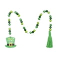 thumbnail image 2 of Hemp Rope Tassel Beading Creative Colorful Wooden Bead String DIY Home Holiday Decoration, 2 of 8