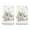 White, variant on Sm:)e White Pumpkin Leaves Fall Thanksgiving Kitchen Dish Towels 18x26 Inch Set of 2