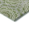thumbnail image 4 of Addison Rugs Mayfield Washable Transitional Circles Green Rectangle Rug, 2'6" x 3'10", 4 of 6