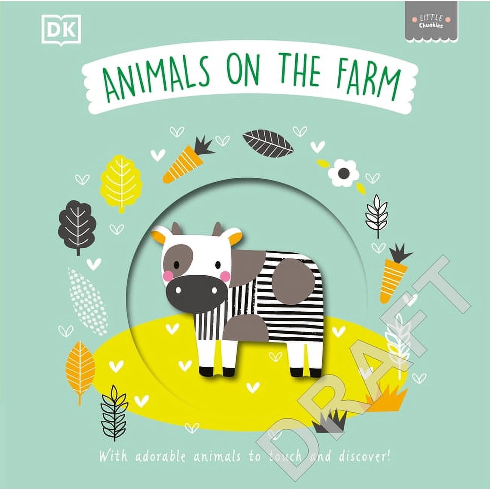 Little Chunkies: Little Chunkies: Animals on the Farm : With Adorable Animals to Touch and Discover! (Board book)